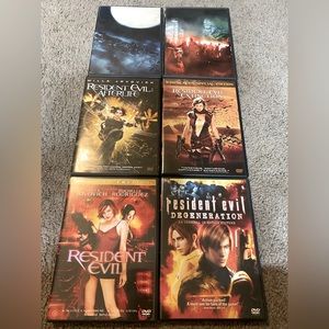 ❌SOLD❌ RESIDENT EVIL DVDS